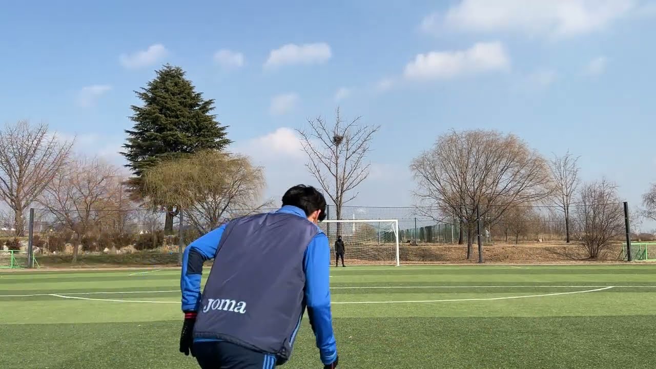 양발 슈팅훈련