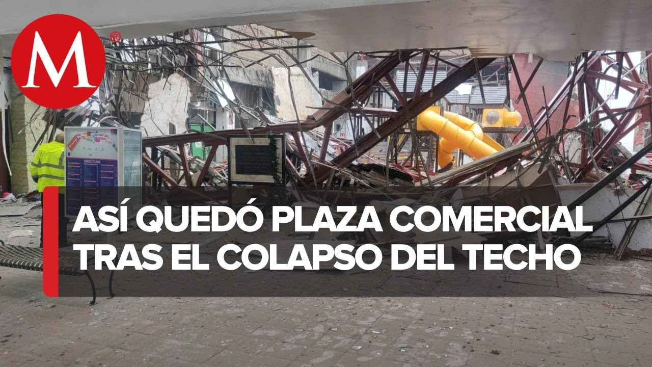 Investigan si techo de plaza comercial en Tijuana cayó por falta de mantenimiento