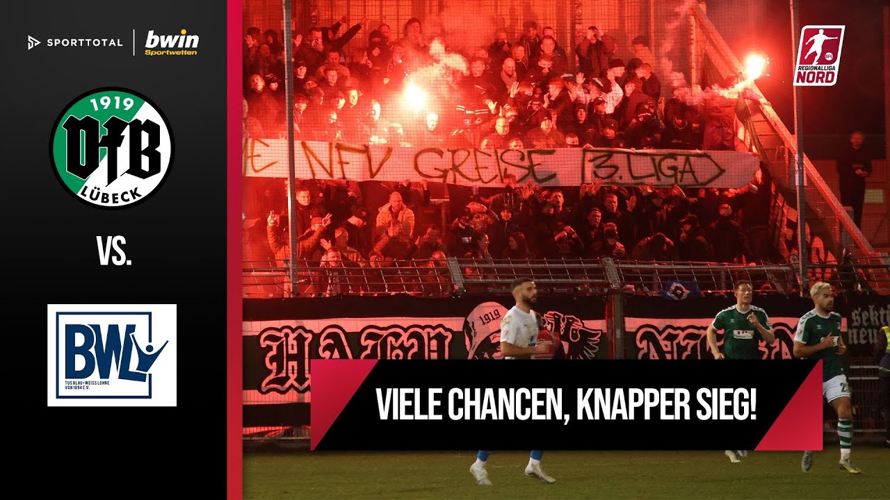 Keeper hält Lohne im Spiel!  | VfB Lübeck - TuS BW Lohne | Regionalliga Nord