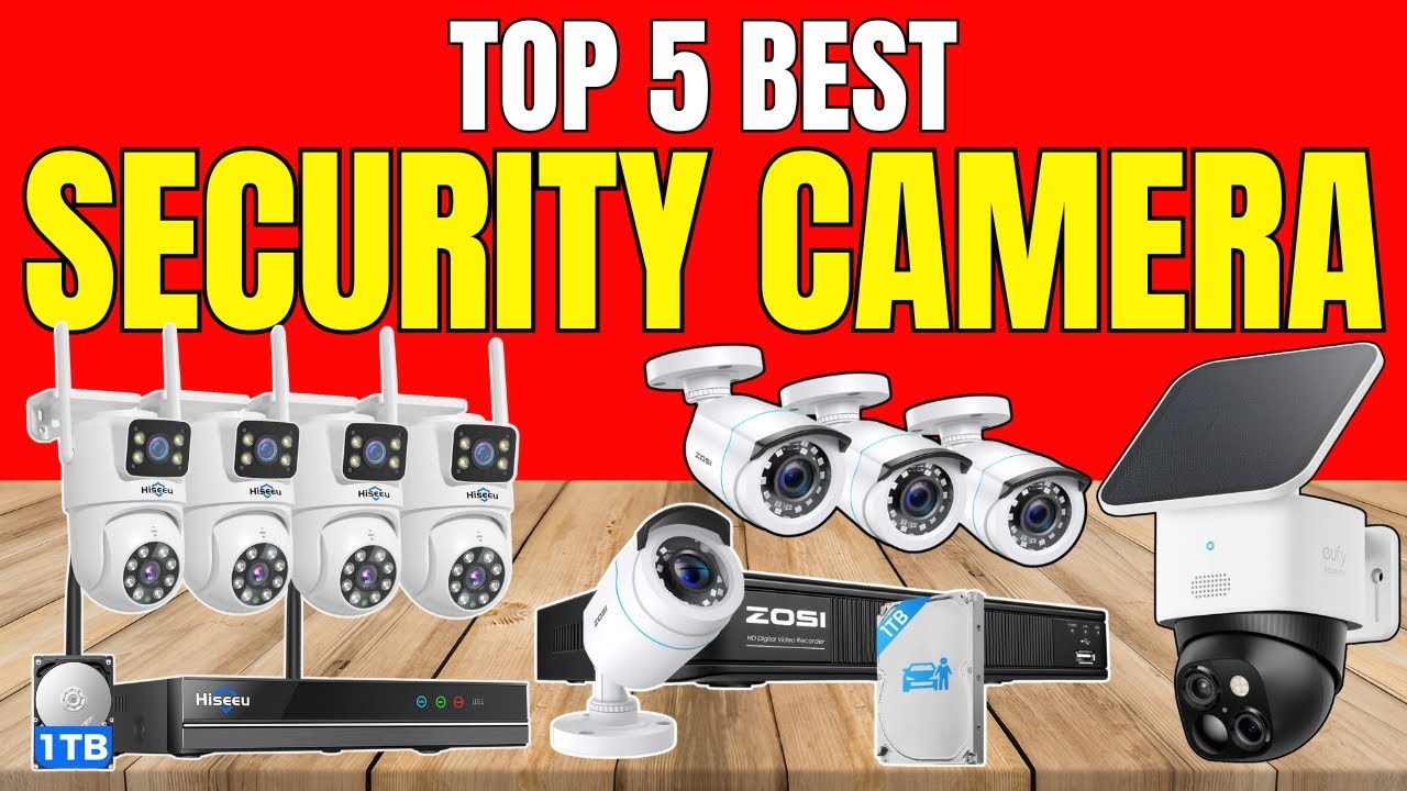 Best Security Camera 2026 | 4K Smart Home & Outdoor Surveillance Systems