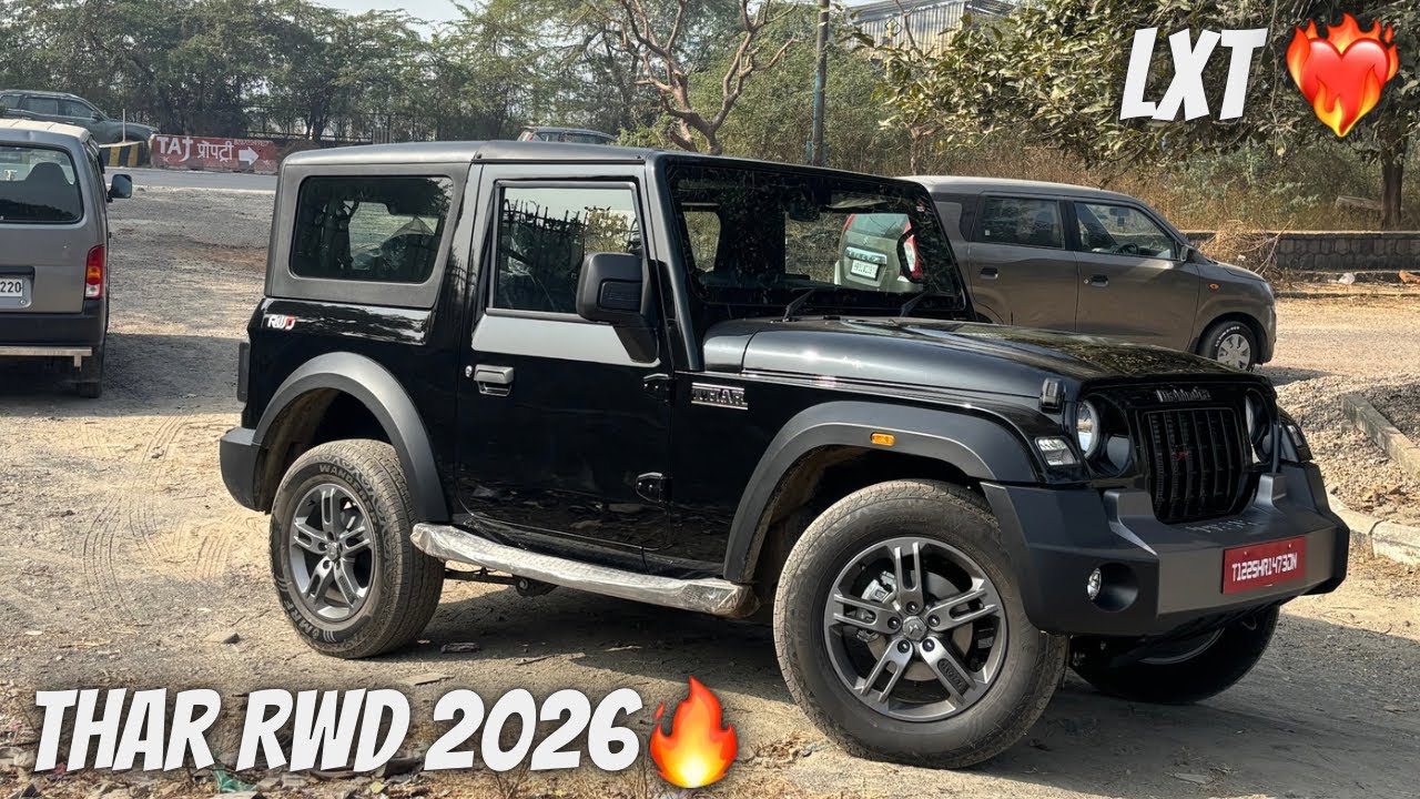 ❤️‍🔥सड़क पर चले, दिलों पर राज करे! 😎 | नई Mahindra Thar RWD LXT 2026 🚗🔥 | Full Details | Abeer Singh
