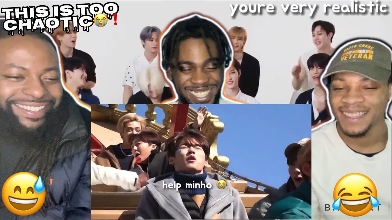 just stray kids being chaotic and out of context REACTION!!!