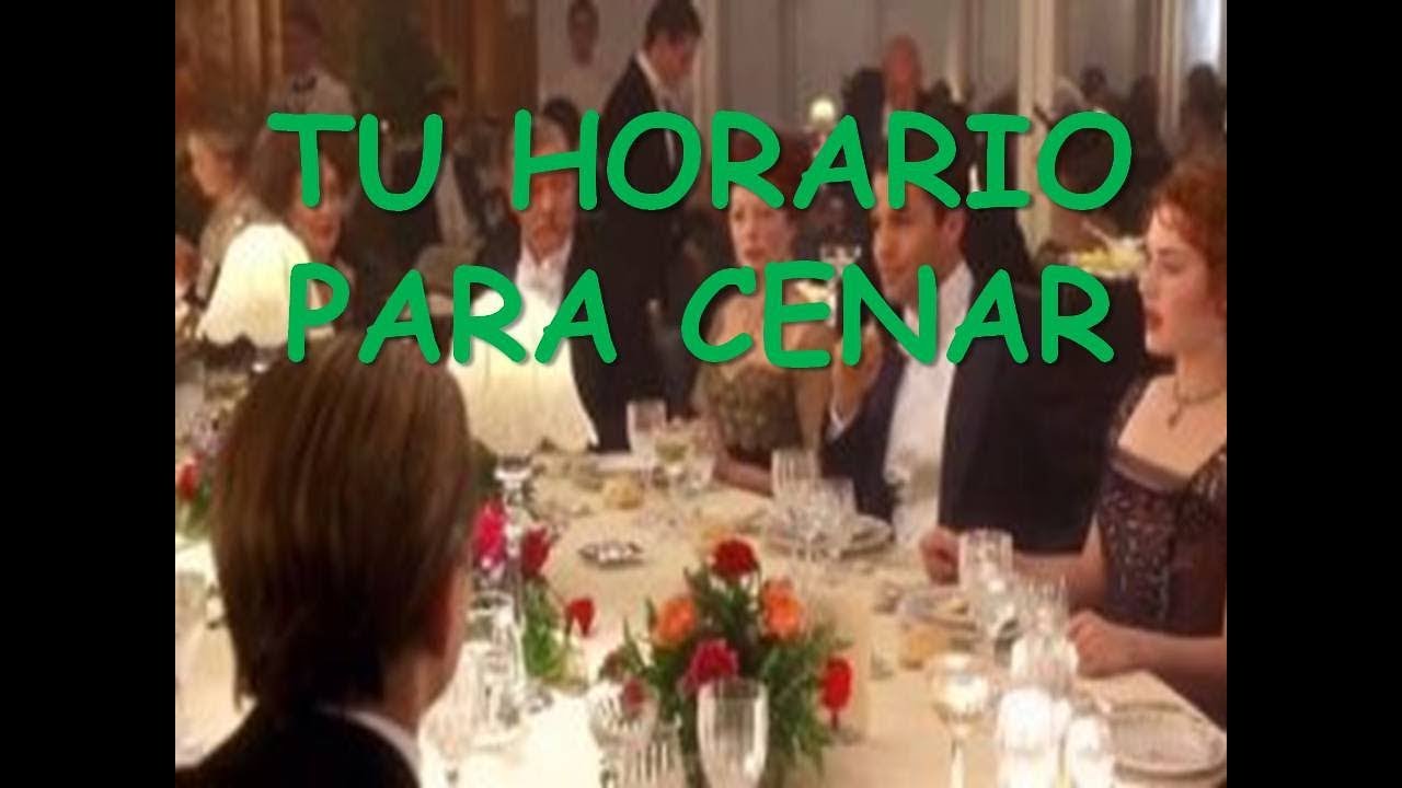Your time dining (horarios para cena)