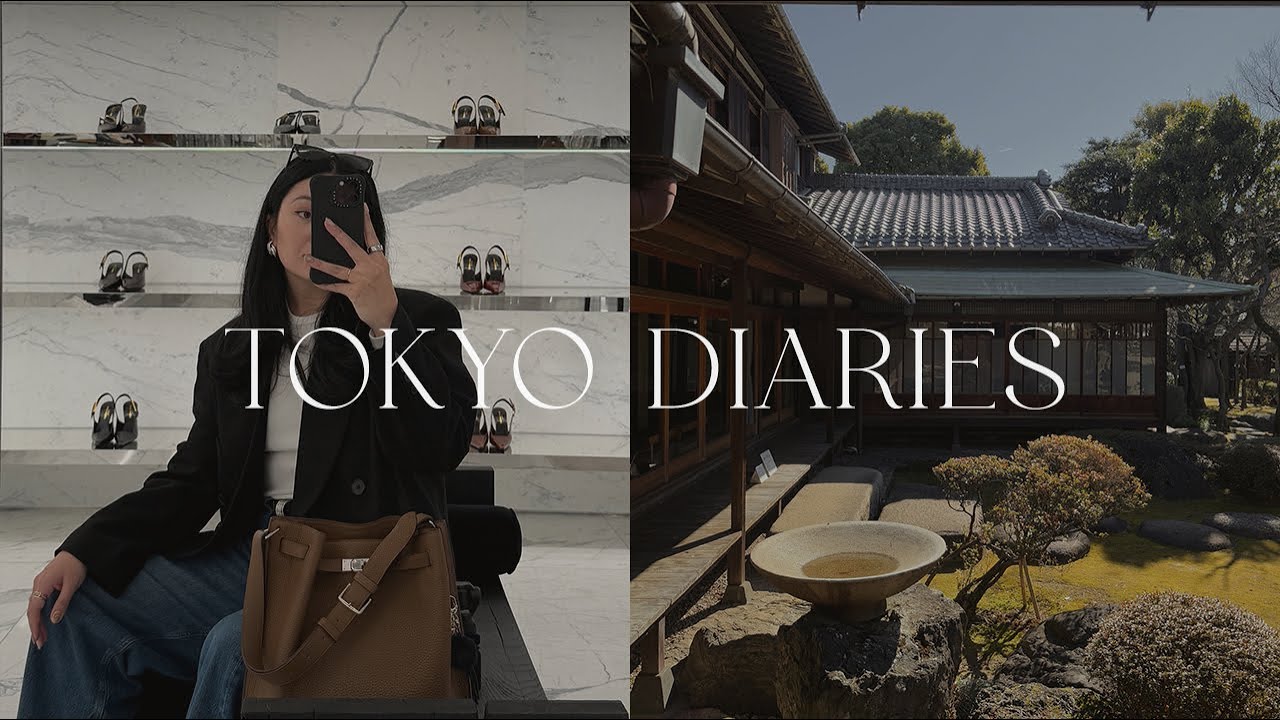 JAPAN DIARIES: SOLO IN TOKYO, VINTAGE SHOPPING, & JANU TOKYO HOTEL I HAD | ALYSSA LENORE