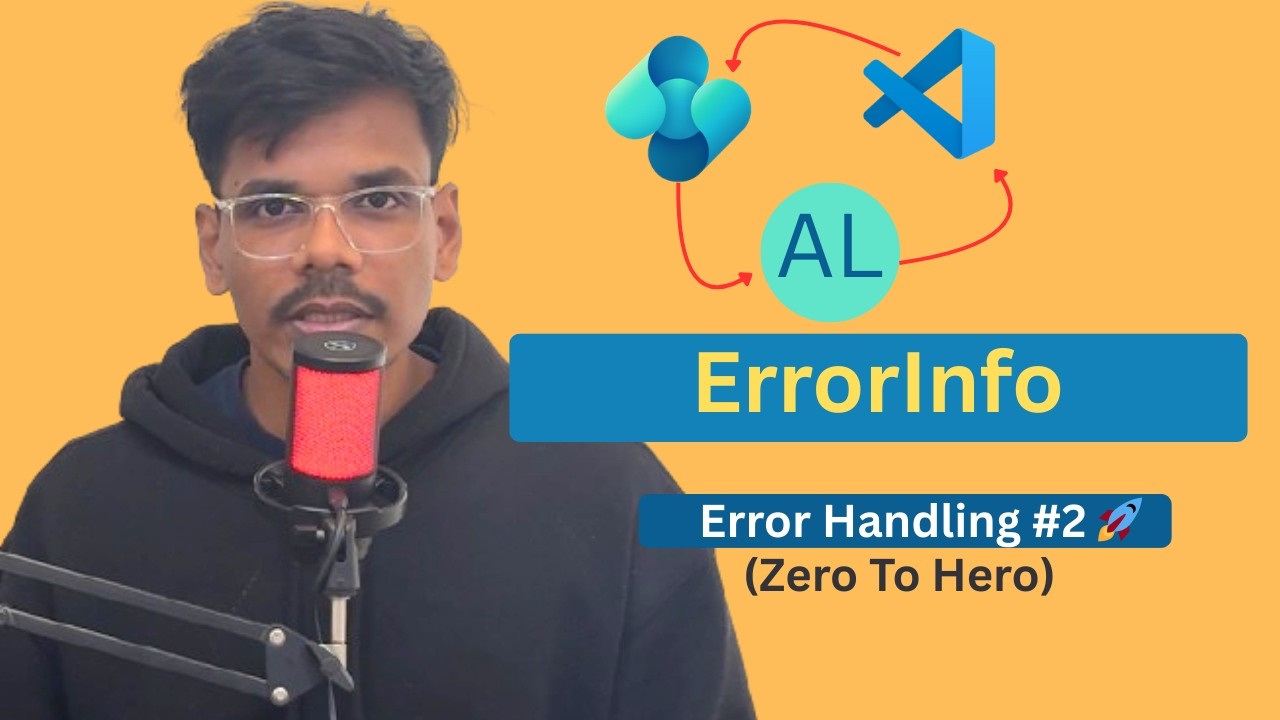 [Zero To Hero]: ErrorInfo for beginners in Business Central AL🚀🤯