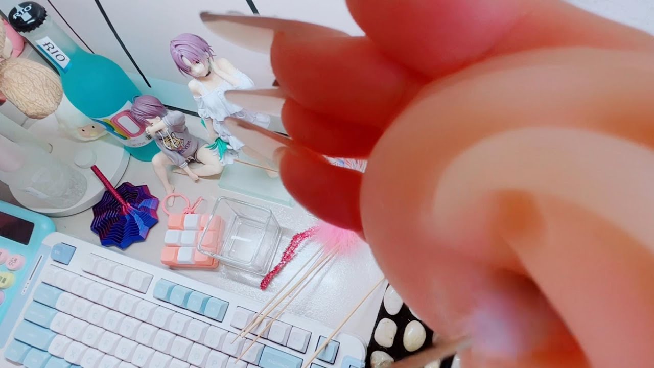 First Person ASMR | Long Nail Scratching Collection for Stress Relief