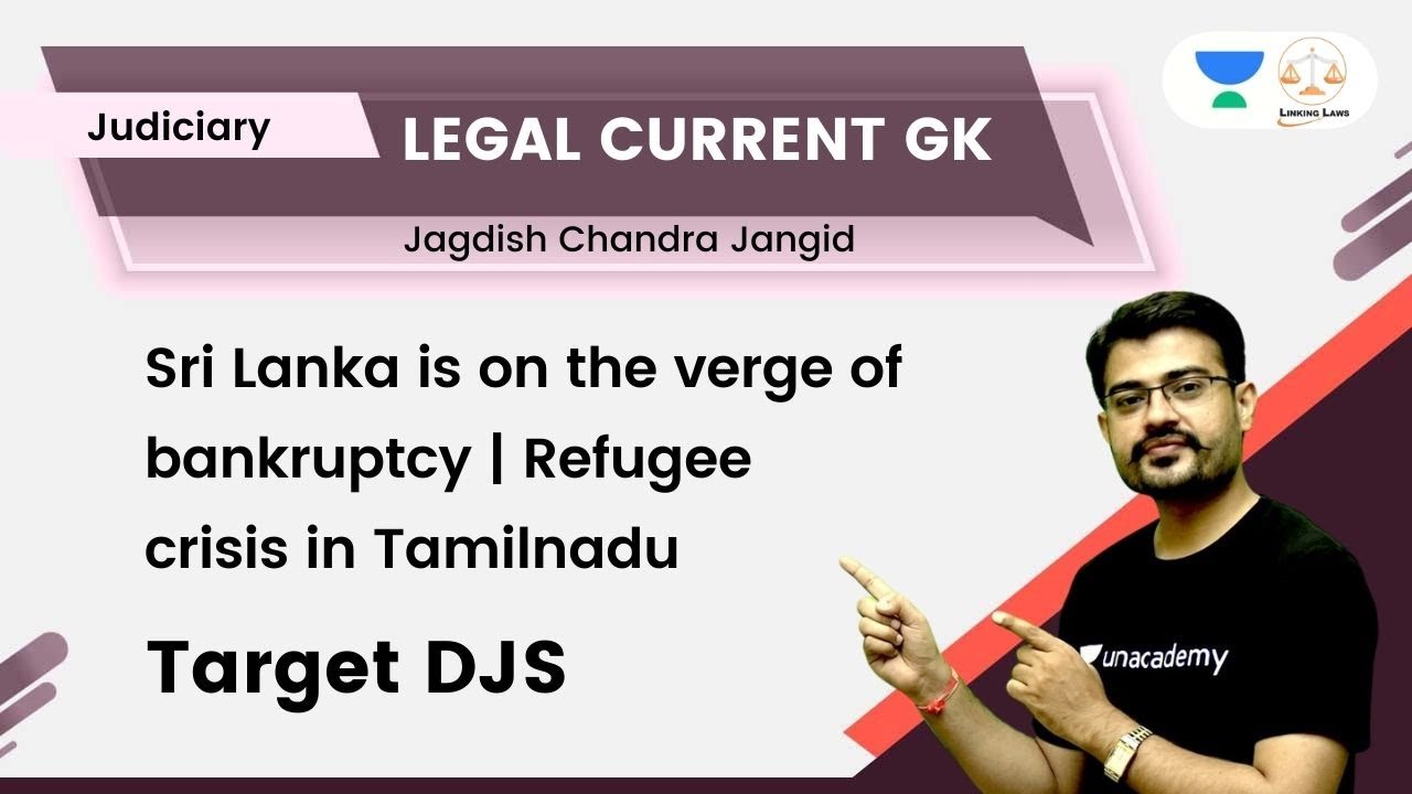 Sri Lanka is on the verge of bankruptcy | Refugee crisis in Tamilnadu |  GKwithJJsir