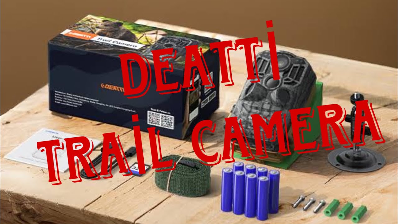 0.1 TETİKLEME HIZI😲😲/DEATTİ TRAİL CAMERA 4K/İNCELEME