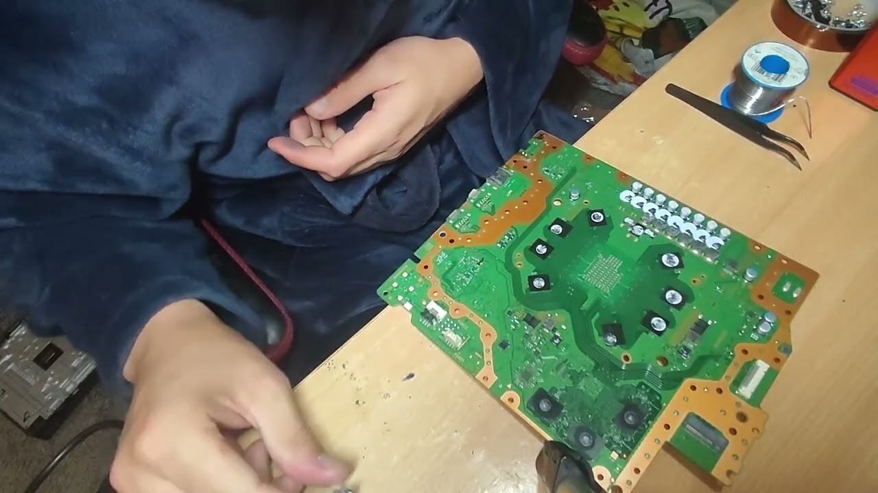 PS5 HDMI port replacement (Without Microscope)