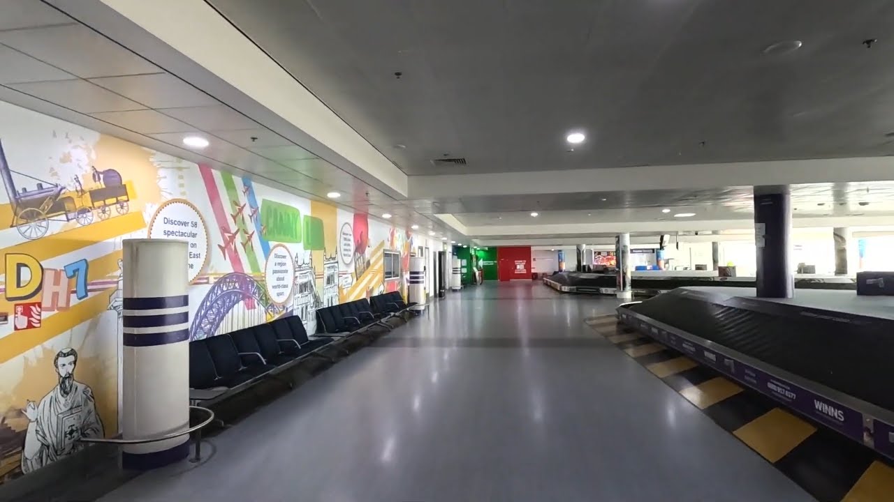 Arriving at Newcastle Airport | U.K. | 17/08/24