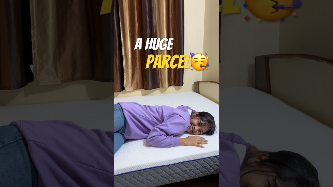 Europe&rsquo;s Best Mattress, now in India!🥳#emma #mattress #viral #shorts #trending
