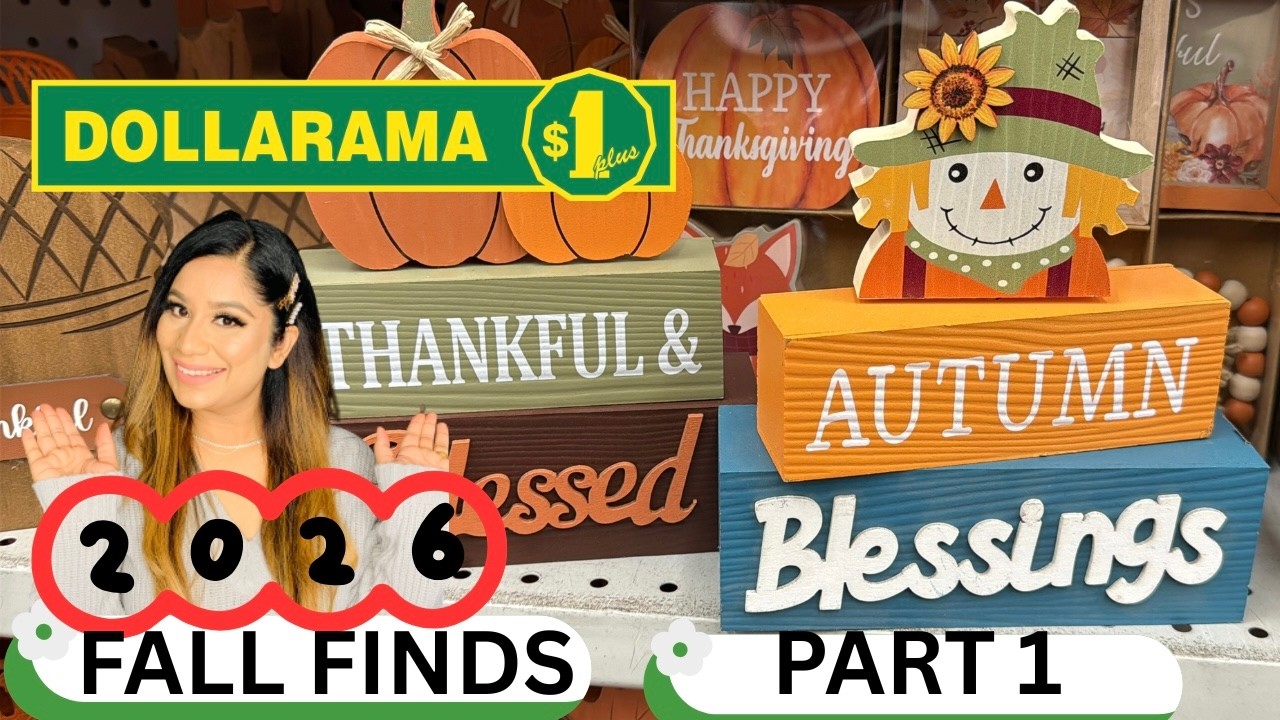 Dollarama Canada: Новинки 2026, осенний декор и многое другое