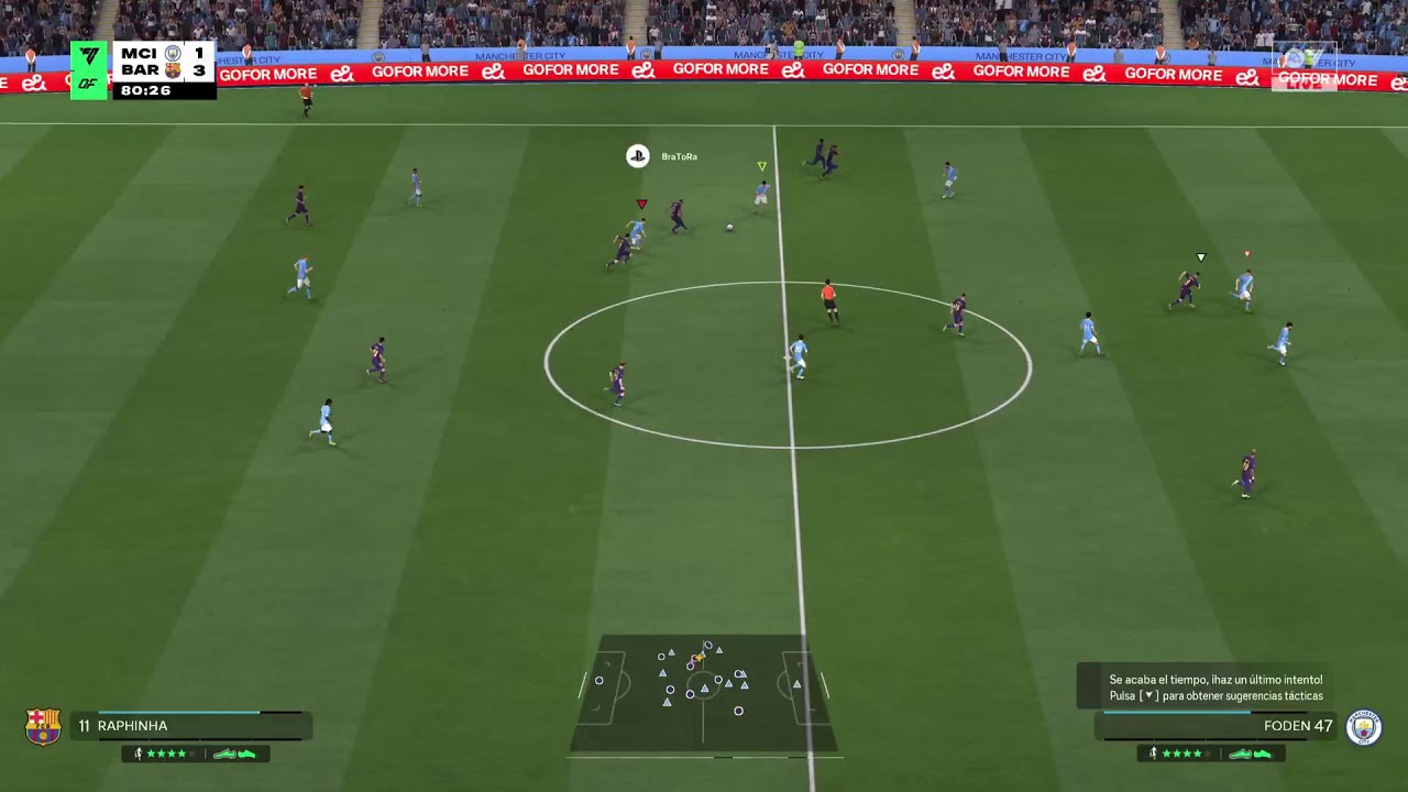 City vs barca