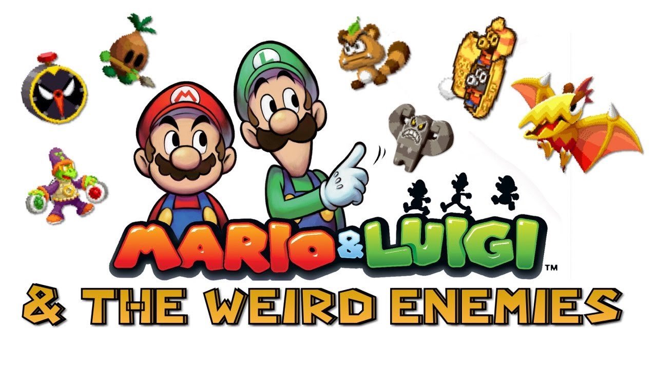 The Bizarre Enemies of Mario & Luigi Games