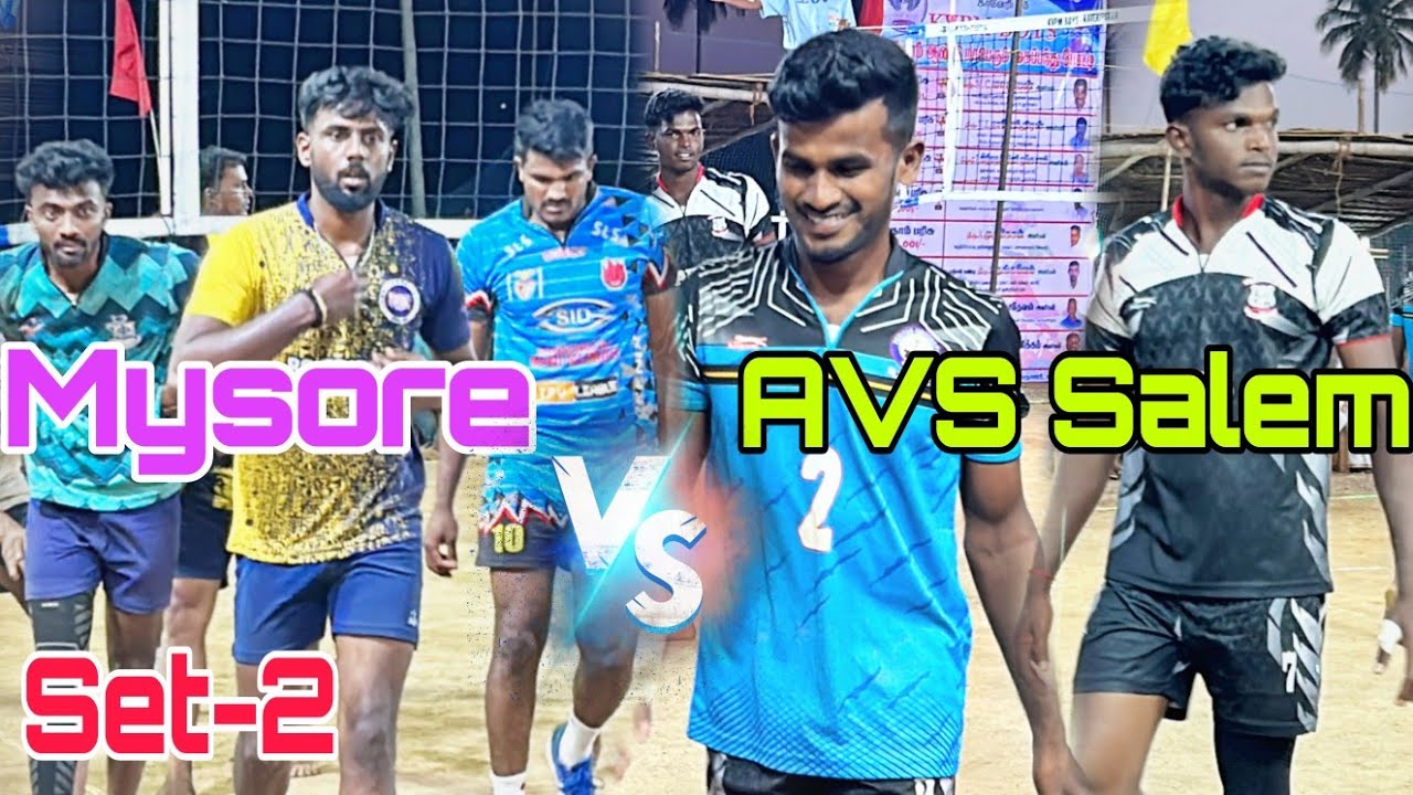 ||Salem AVS🆚 Mysore|| Set-2|| League Match||