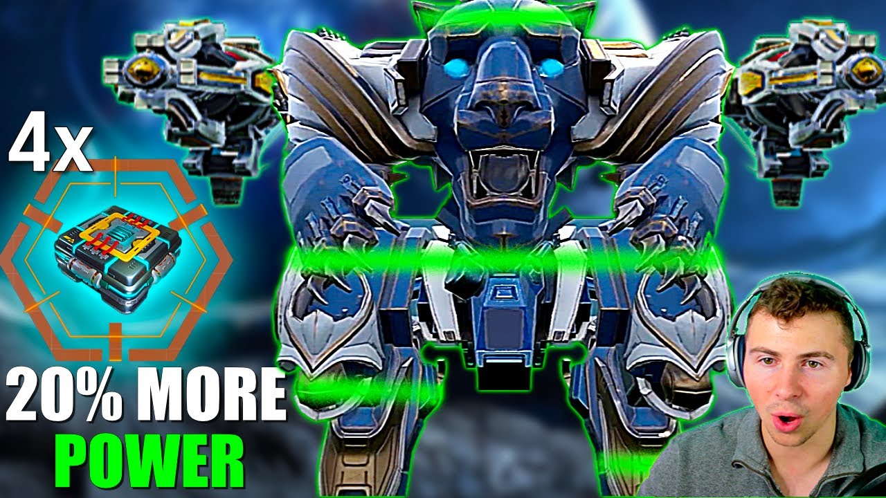 Wait... The Self Fix Units Got A Massive 20% POWER UP... Unlimited Healing | War Robots