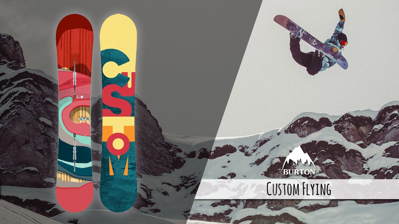 Burton : Custom & Custom Flying V 2015/2016 - snowboard, par Snowleader
