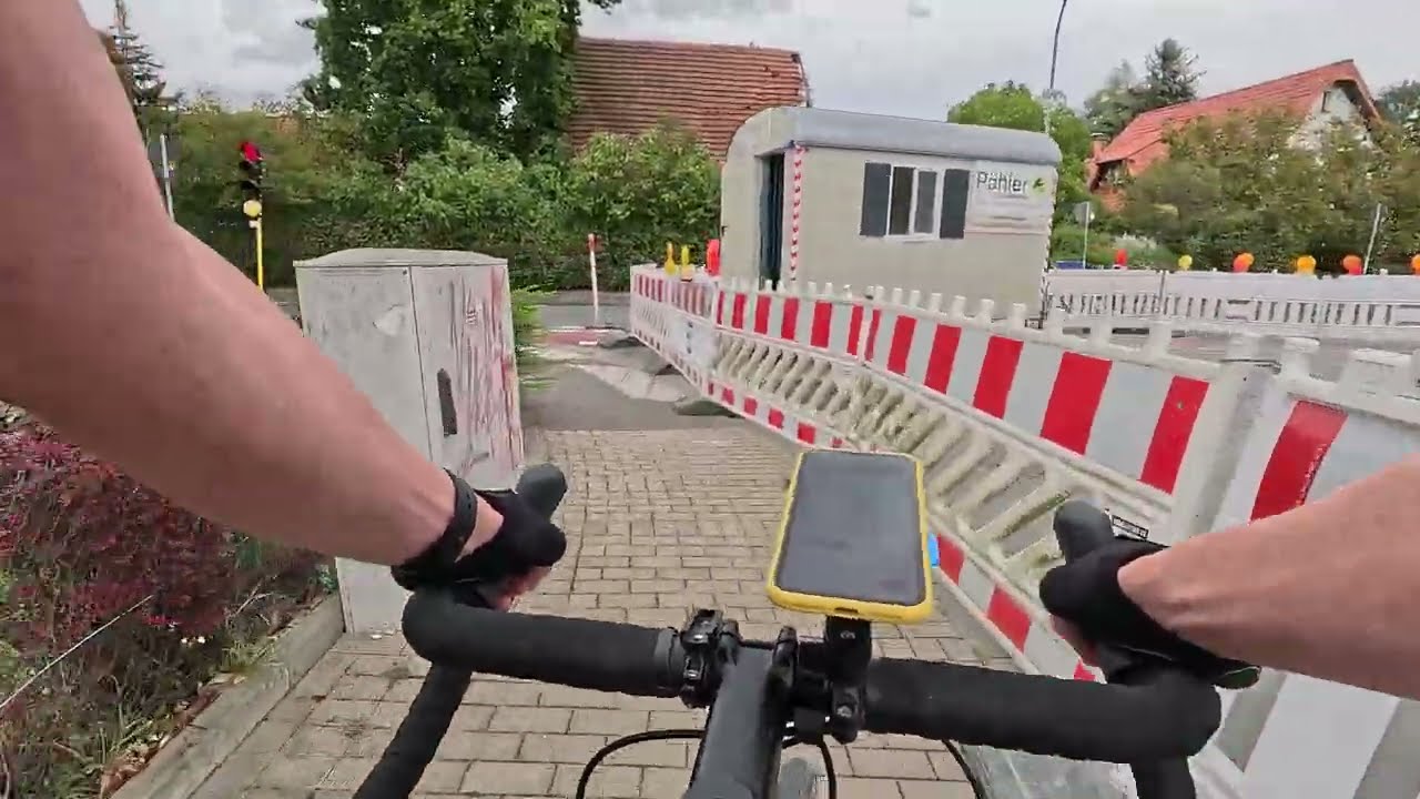 Fahrt von Paderborn nach Bad Lippspringe und zur&uuml;ck