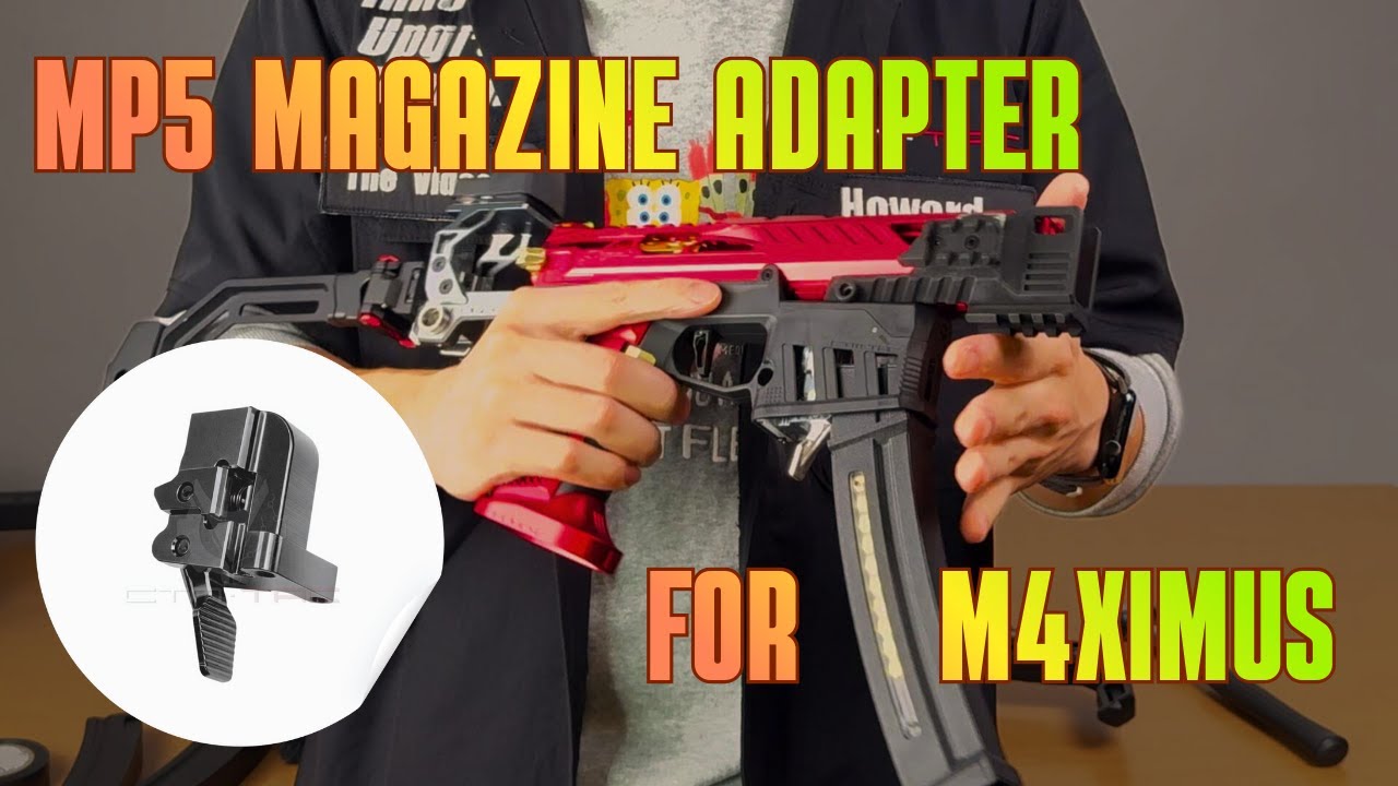 Комплект для модернизации CTM M4XIMUS 2026 года: адаптер для магазина MP5!
