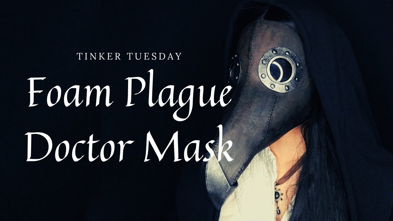 HOW TO MAKE A CRAFT FOAM PLAGUE DOCTOR MASK