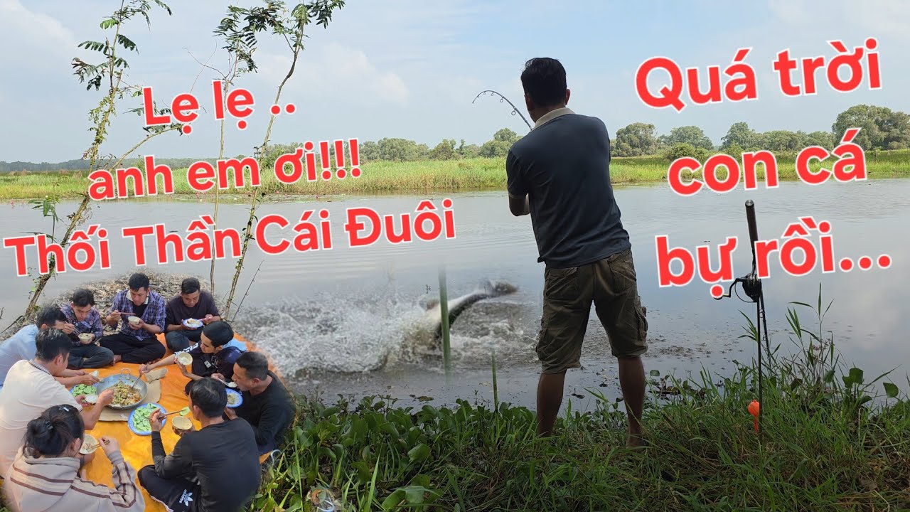 Đại hội youtube đại náo Vườn quốc gia Tràm Chim.  Câu cá, ăn uống tại chỗ luôn | Săn bắt SÓC TRĂNG |