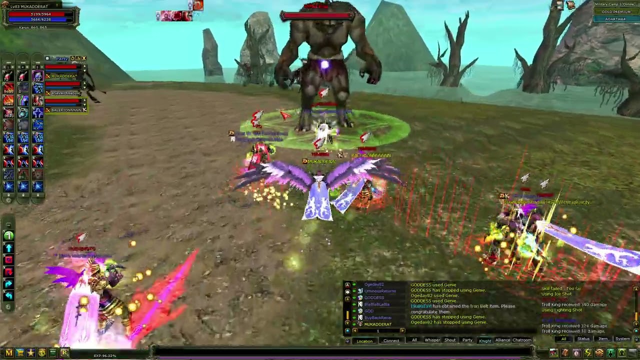 Knight Online / AGARTHA / 09:00 BOSS / BAZEN OLMAZ GARDAŞIM NE  EDEH /