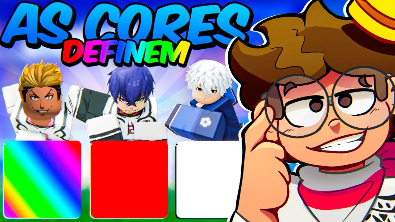 As CORES DECIDEM As HABILIDADES Que Você Pode Escolher No Blue Lock Rivals