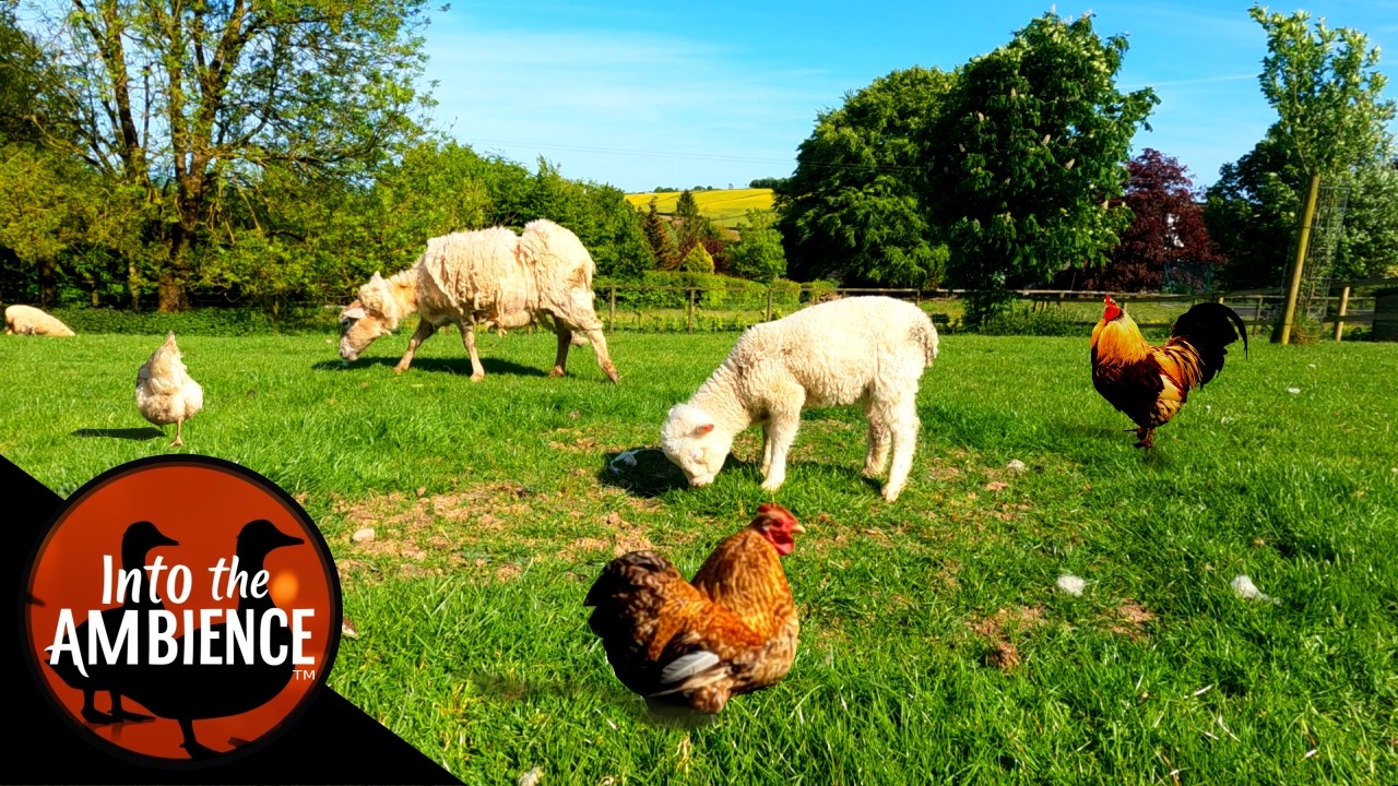 Relaxing Scenes From The Farm - Farm Ambience - Nature Relaxation Video