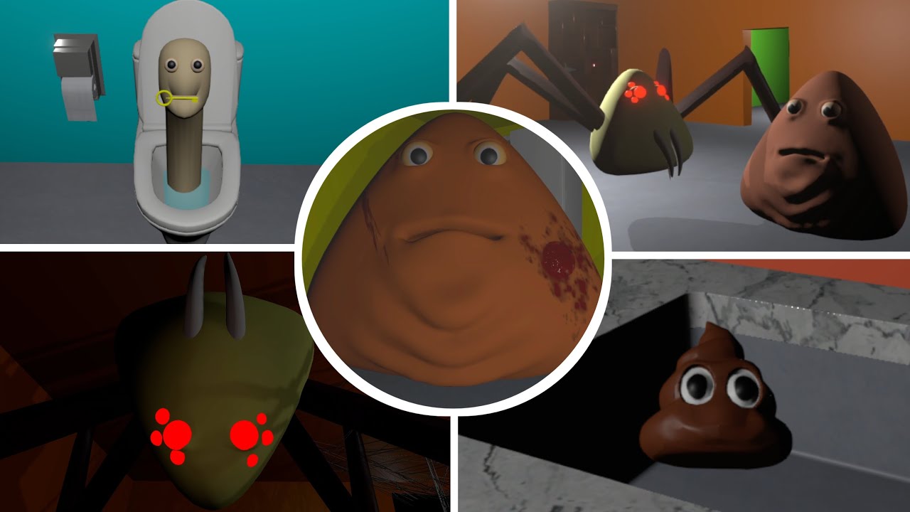 Bou's Revenge - POU UPDATE Full Gameplay All Easter Egg