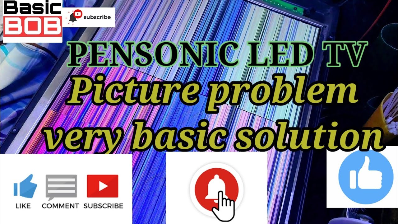 Pensonic LED tv repair ,(pano ayusin sirang tv)