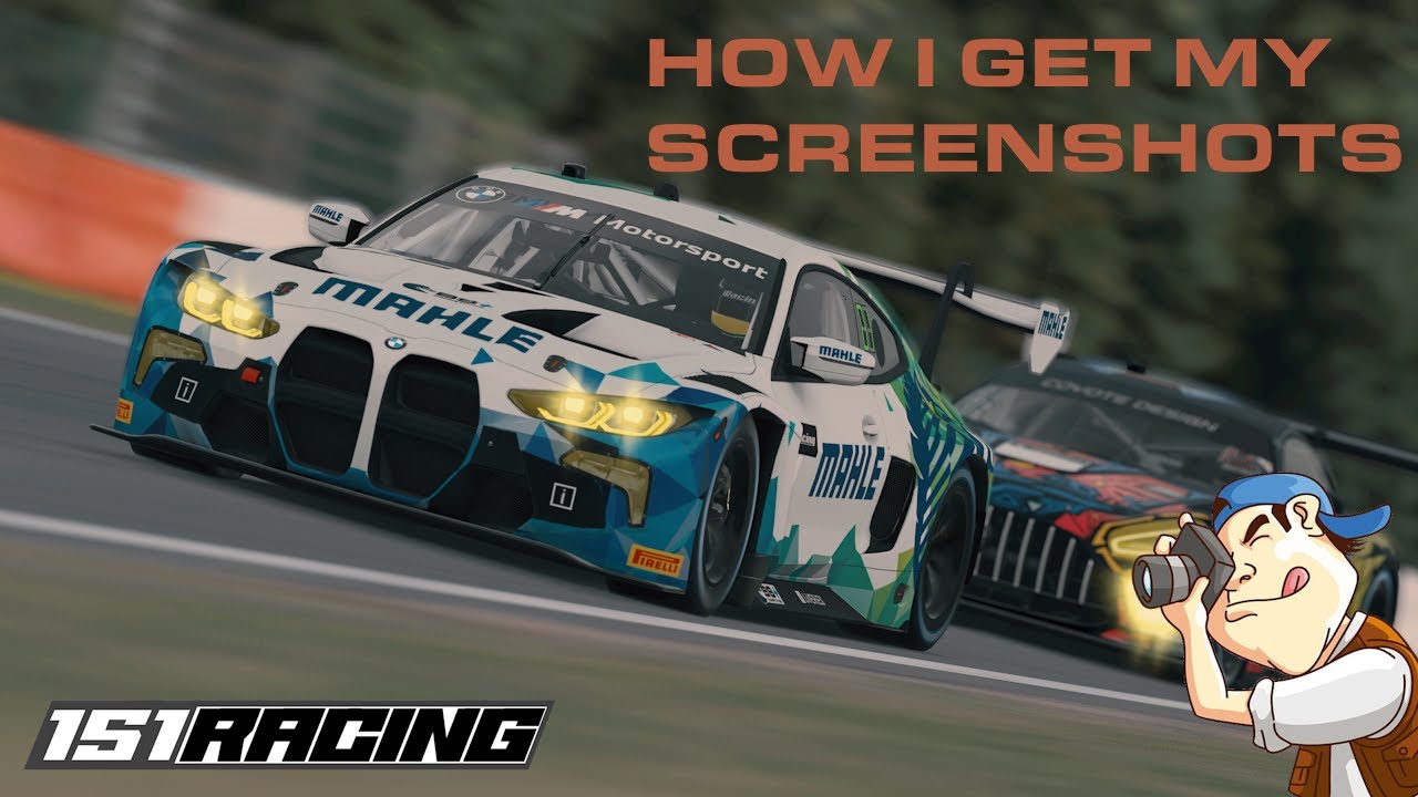HOW I GET MY SCREENSHOTS / IRacing /