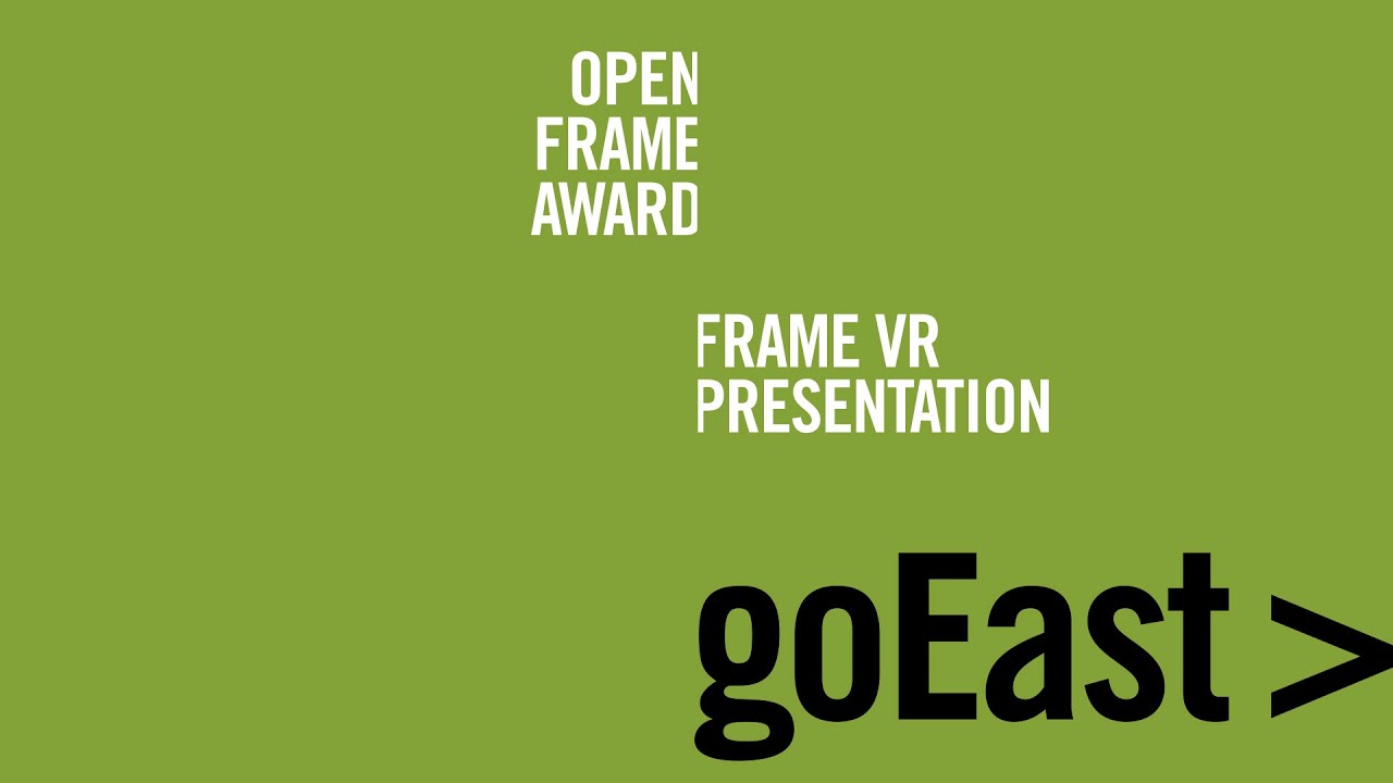 The Open Frame Award Exhibition in frameVR