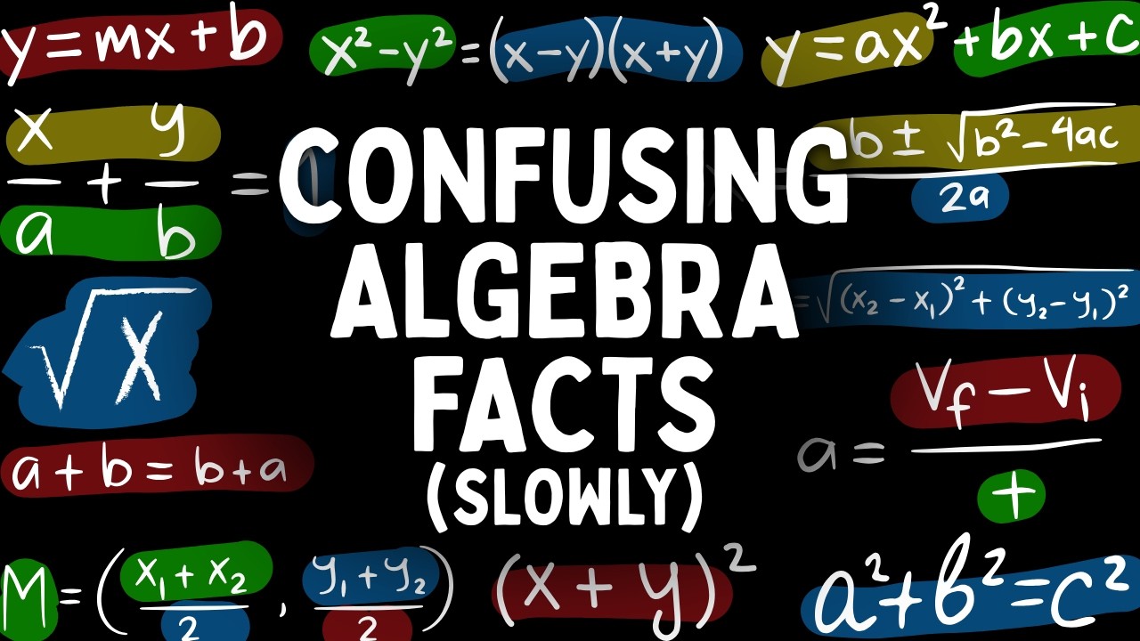 Confusing Facts About Algebra To Help You Sleep