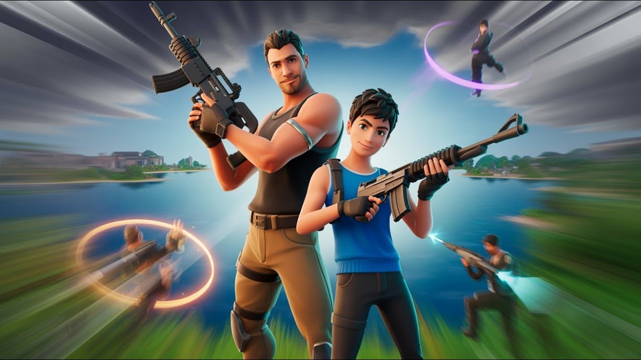 Unser ERSTES Fortnite Duo! 🎮 Warm-up, Taktik & Battle Royale mit meinem Sohn