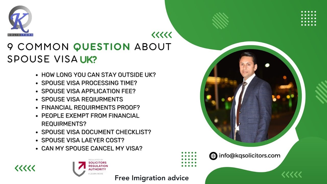 💕 Love Without Borders: Navigating the Spouse Visa Process | Expert Tips @KQSolicitors