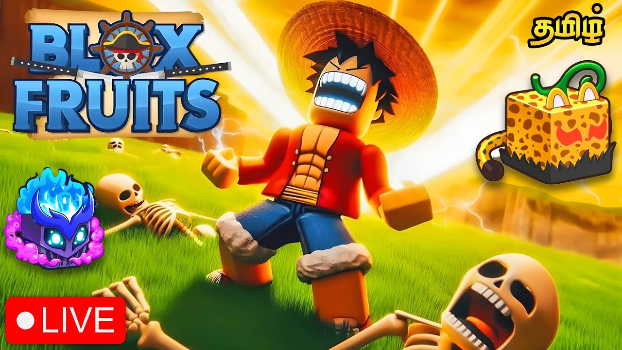Let's Play Together 🤣 | Blox Fruits In Roblox | Tamil | George Gaming |