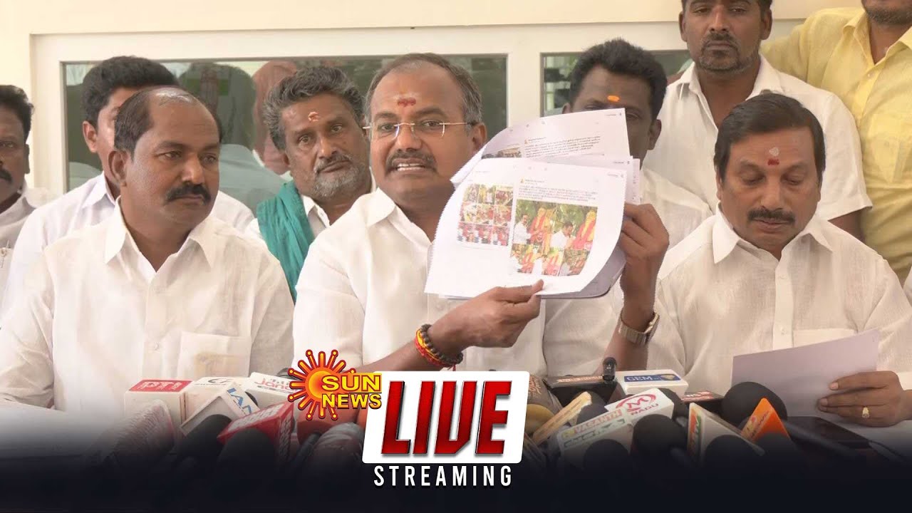 🔴LIVE: PMK Arul MLA Press Meet | Salem | Ramadoss | Anbumani | Sunnews