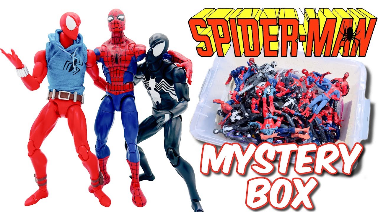 Загадочная коробка ЧЕЛОВЕКА-ПАУКА! Marvel Legends/MAFEX/Mezco!!!
