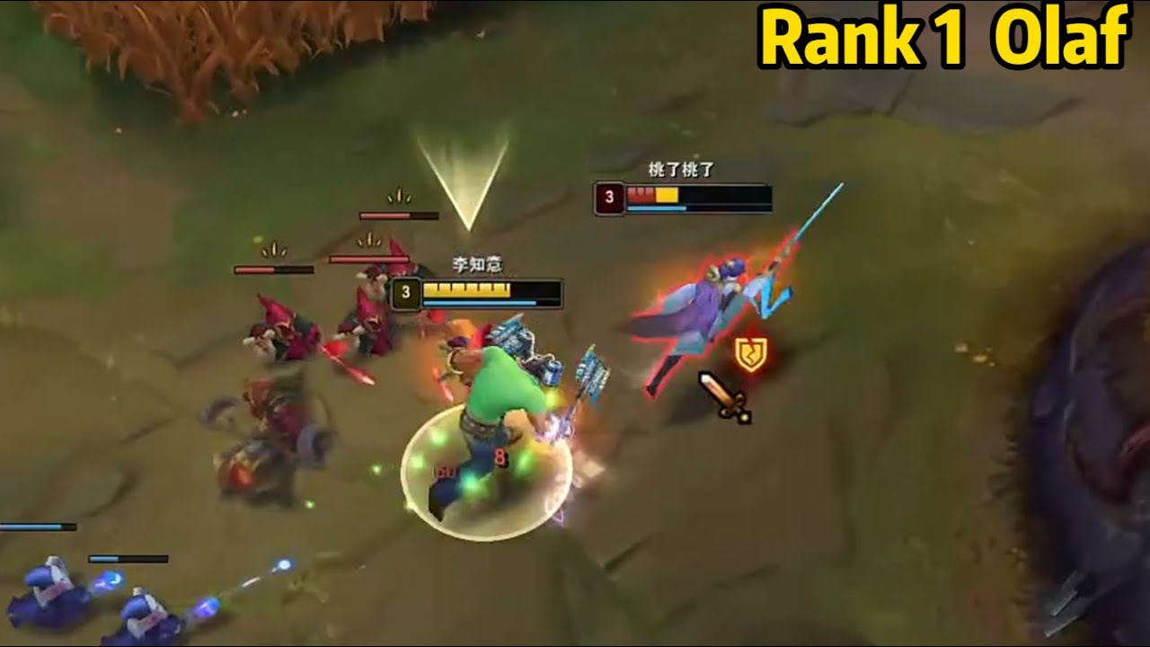 Rank 1 Olaf: He is an Absolute MONSTER on Toplane!