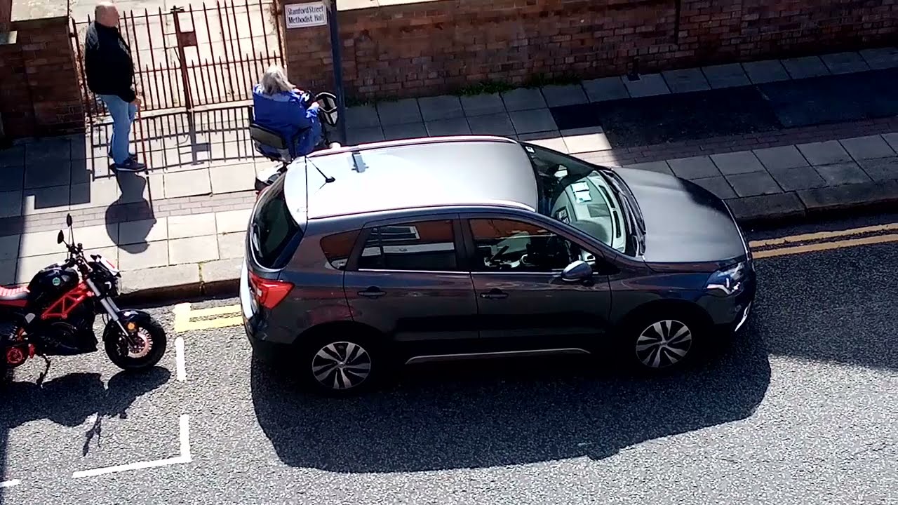 Can you park on a double yellow even showing a disabled badge? Tameside England 2021 UK