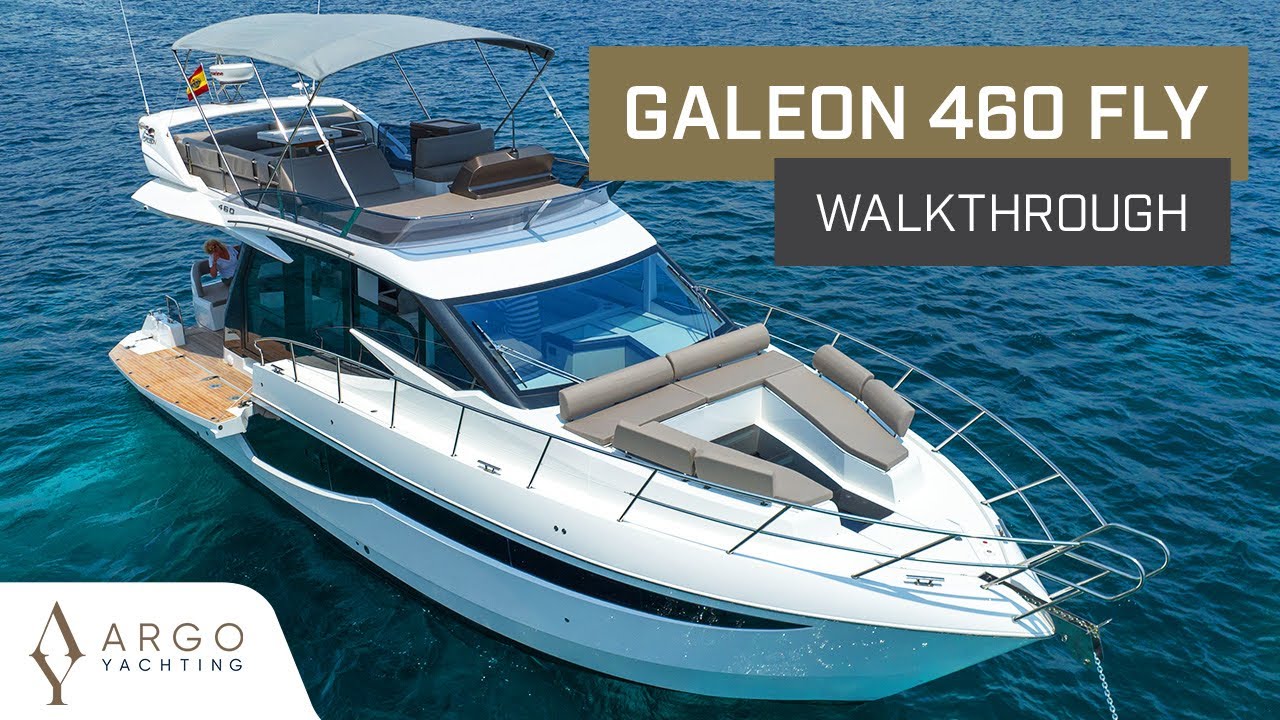 2023 Galeon 460 FLY | Flybridge Yacht Tour & Walkthrough