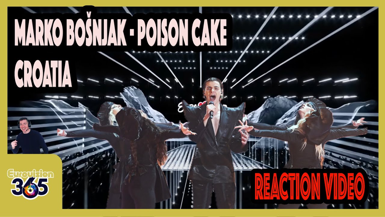 I React to Marko Bošnjak - Poison Cake | Dora 2025 - Eurovision 2025 Croatia