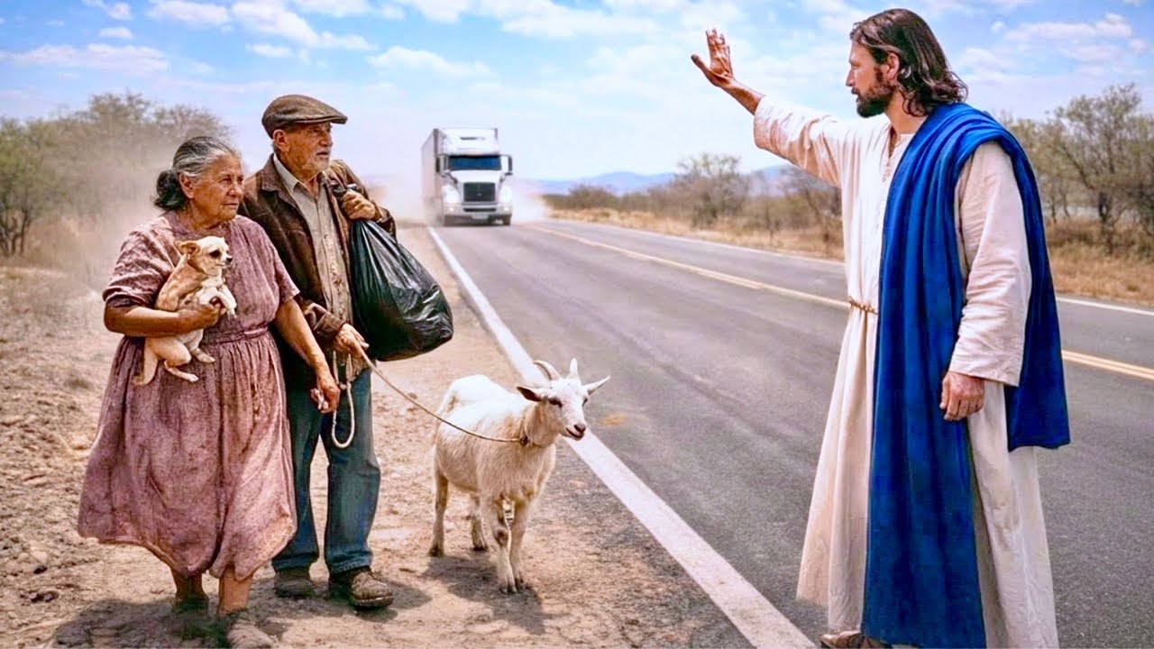 HIJOS ABANDONAN A SUS PADRES CON UN PERRO... PERO JESÚS SE DETUVO