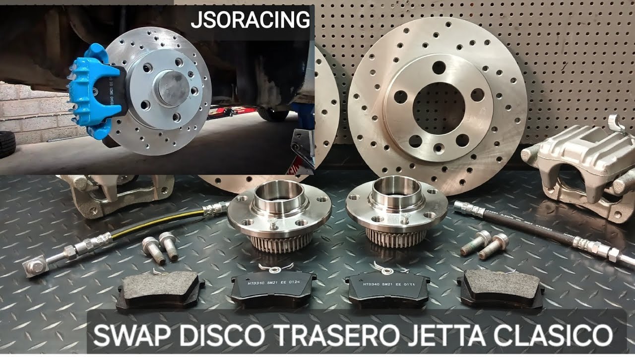CONVERSIÓN A FRENO DE DISCO TRASERO JETTA CLASICO