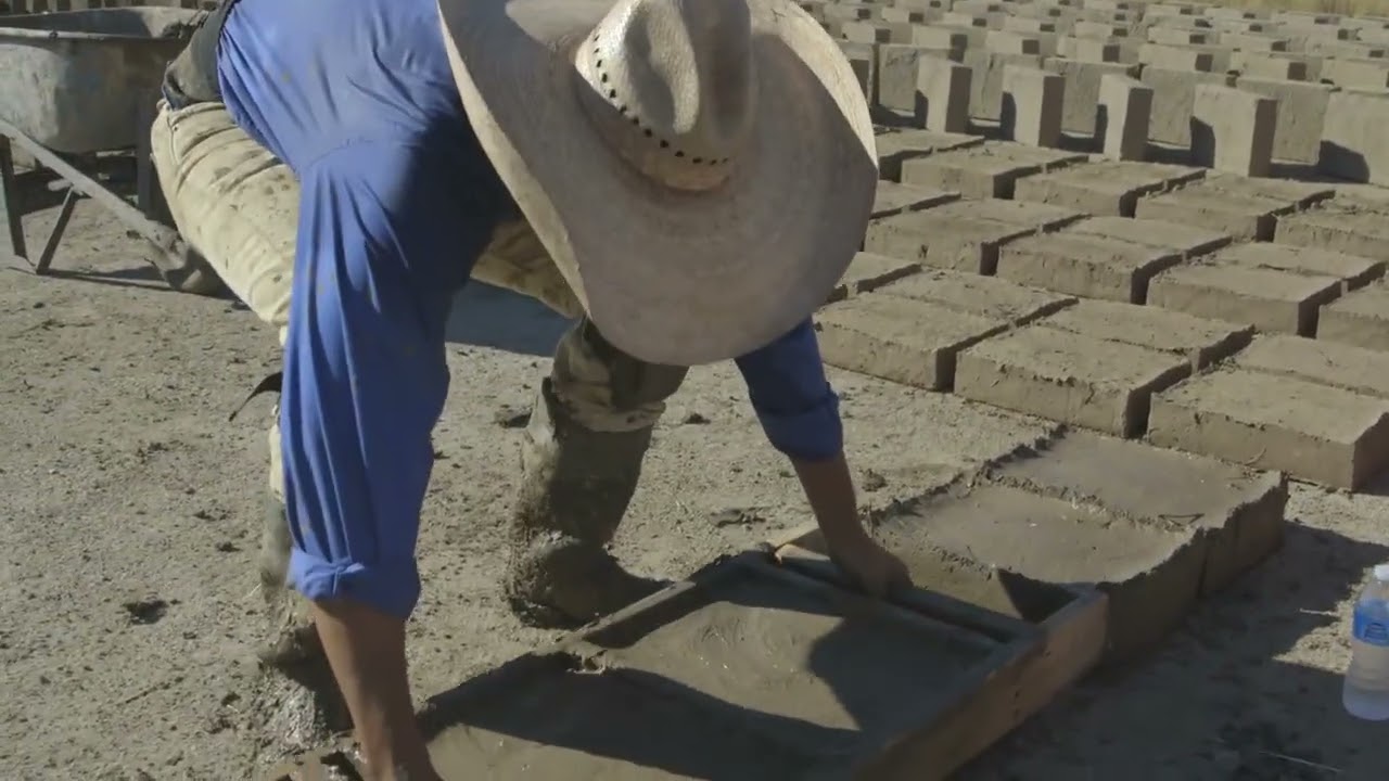 Rafa Esparza at the site of The Unfinished