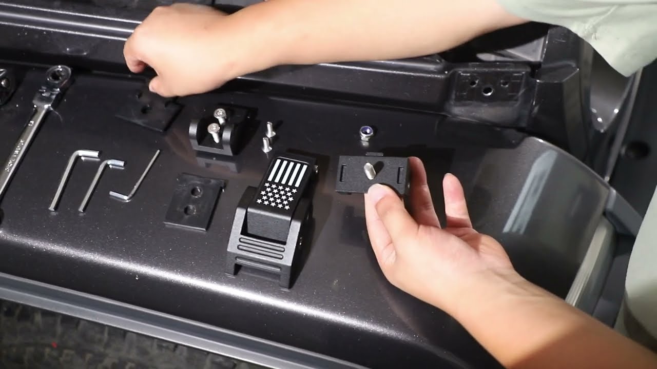 Jeep Wrangler JL/JK & Gladiator Hood Latch Catch Installation