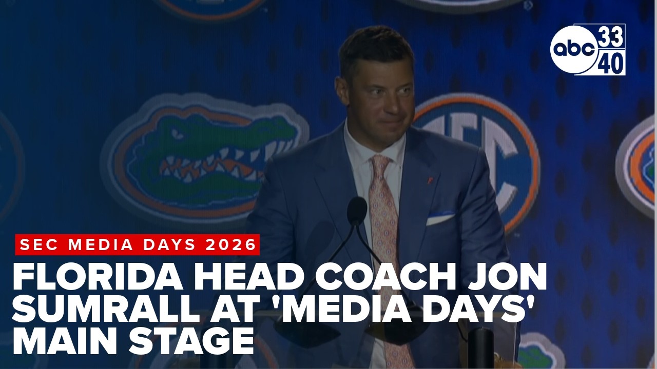 SEC MEDIA DAYS 2026: Главный тренер &laquo;Флориды&raquo; Джон Самралл на главной сцене &laquo;Media Days&raquo;