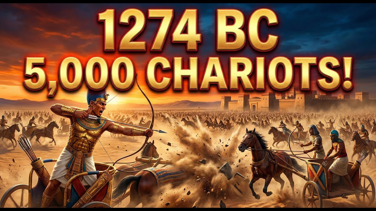 Battle of Kadesh: The Greatest Chariot War in History (1274 BC)