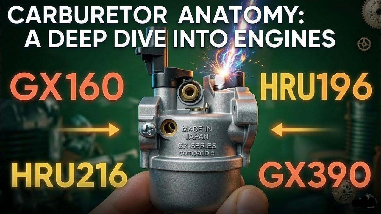 Fix Honda Carburetor Fast (GX160 / GX390 / HRU196 / HRU216)