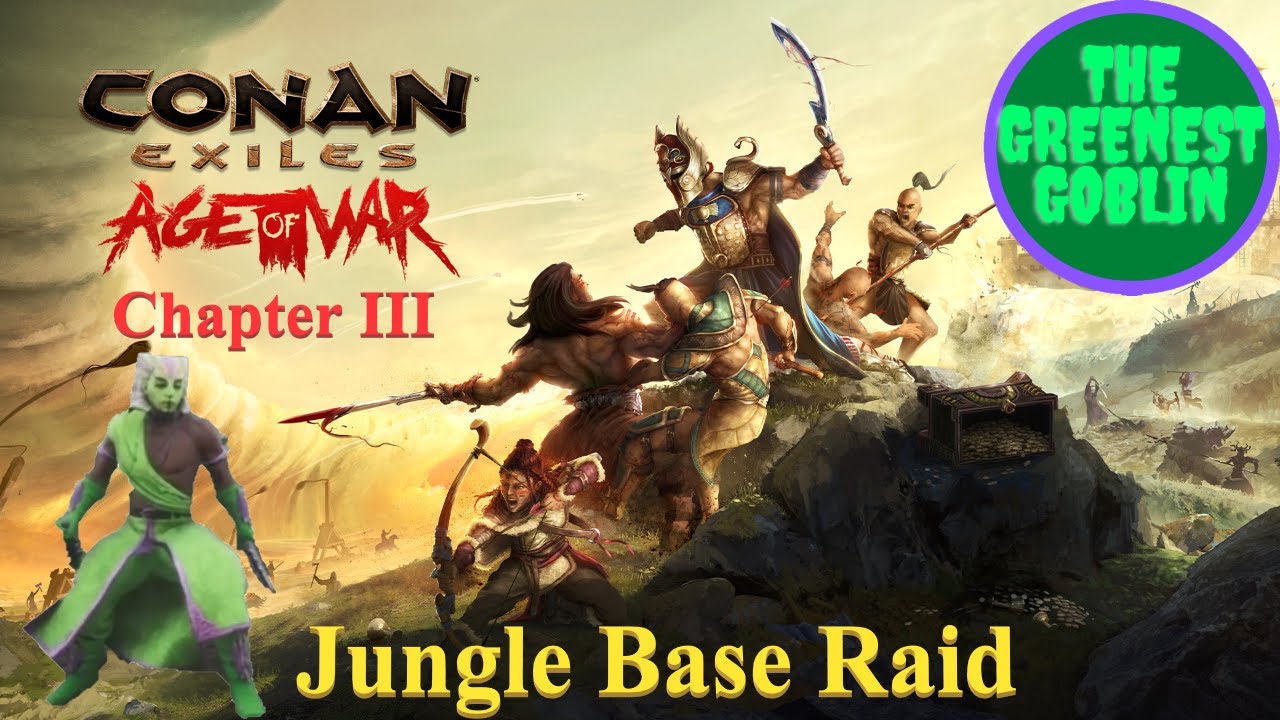 Conan Exiles: The Crack Jungle Base Raid.